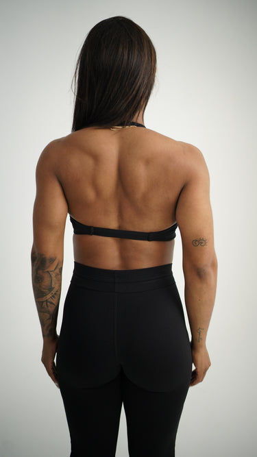 SOFTPULSE HALTER TWIST BRA