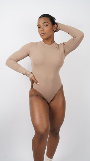 BODYCON CREWNECK BODYSUIT