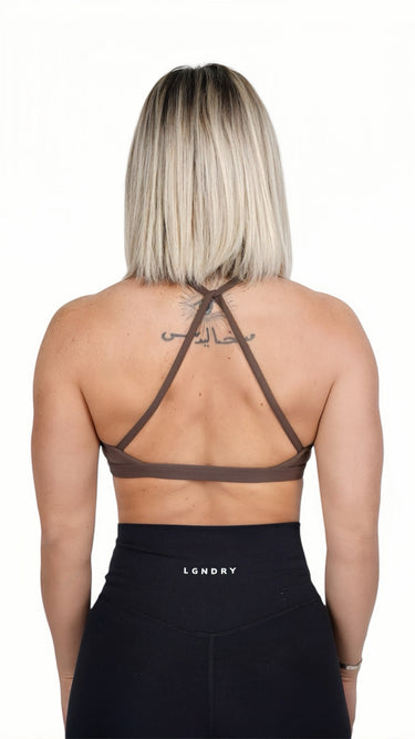 ALIGN RUCHED OPEN BACK BRA
