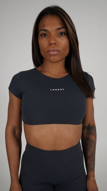 VELOURÉ CROP TEE