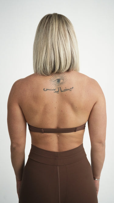 SOFTPULSE HALTER TWIST BRA
