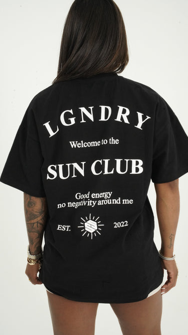 UNISEX SUN CLUB OVERSIZED TEE