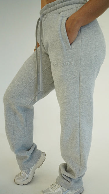UNISEX EMBOSSED STRAIGHTLEG   SWEATPANTS
