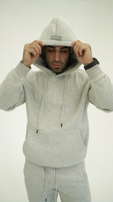UNISEX EMBOSSED HOODIE