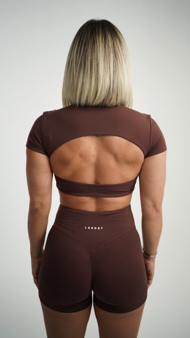 BODYFORM CROPPED TEE