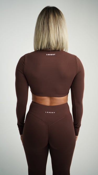 BODYFORM CROPPED LONGSLEEVE TEE