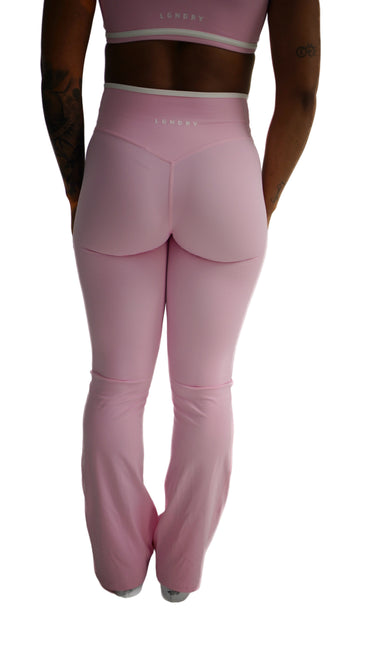 CASSIA CONTRAST TRIM FLARE LEGGING