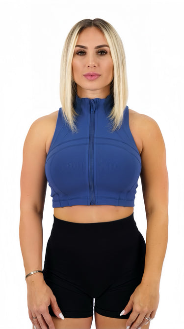 SCULPT ZIP-UP TANK
