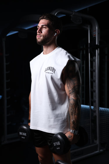 Lifting Club Cut-Off Boxy Tank