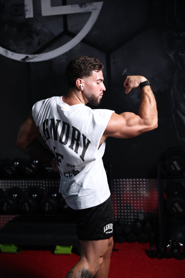 Lifting Club Cut-Off Boxy Tank